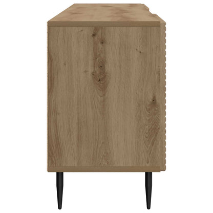 TV-kast Artisanaal eiken 150 x 31 x 50 cm Bewerkt hout