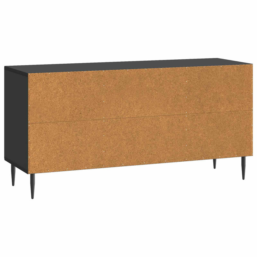 TV-kast Zwart 102 x 34,5 x 50 cm Bewerkt hout