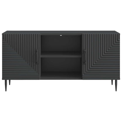 TV-kast Zwart 102 x 34,5 x 50 cm Bewerkt hout