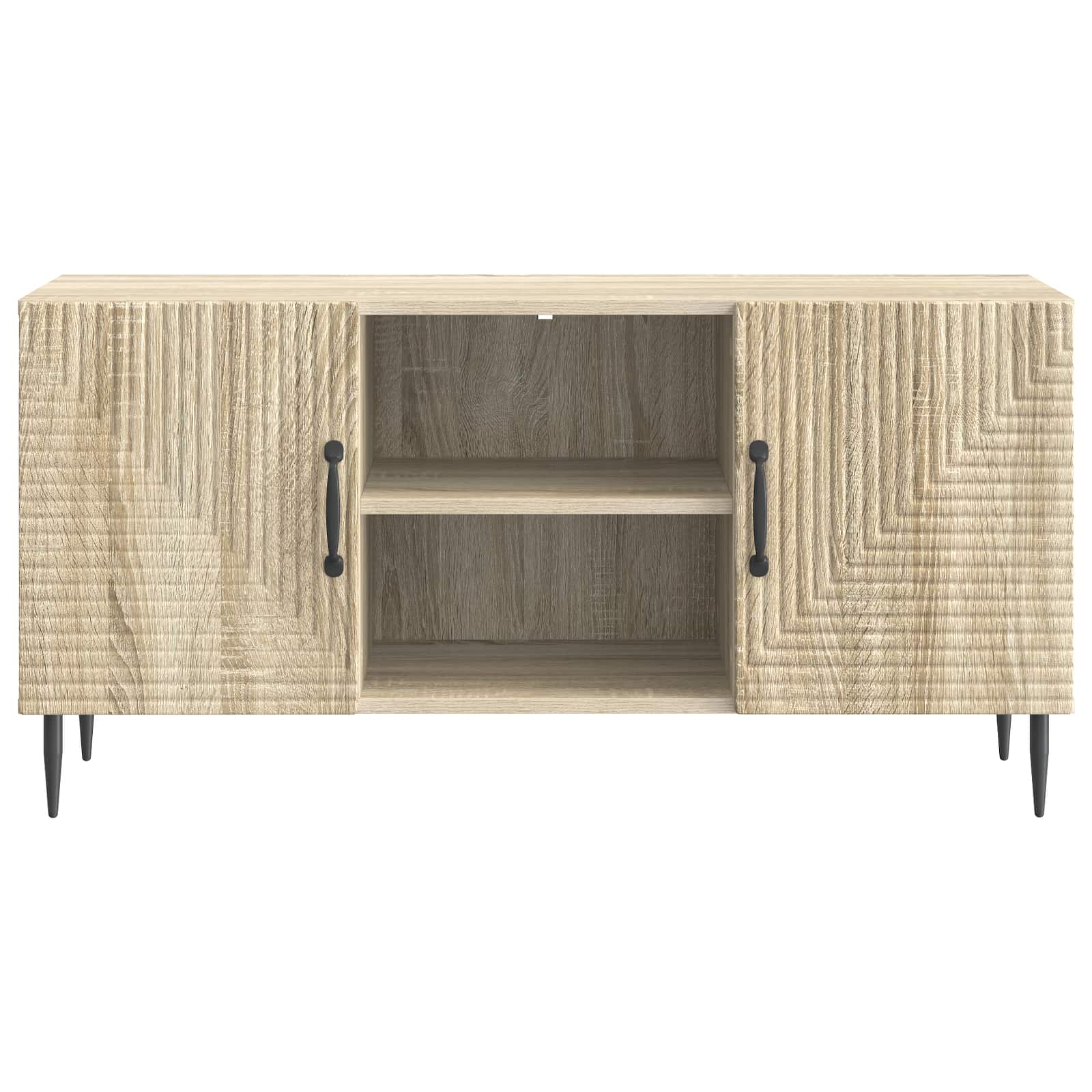 TV-kast Sonoma Eiken 102 x 34,5 x 50 cm Bewerkt hout