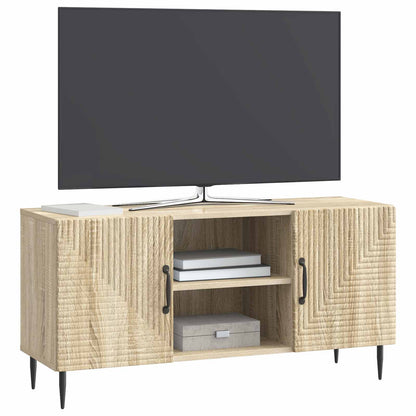 TV-kast Sonoma Eiken 102 x 34,5 x 50 cm Bewerkt hout