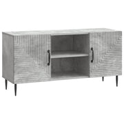 Tv-kast 102x34,5x50 cm betongrijs bewerkt hout