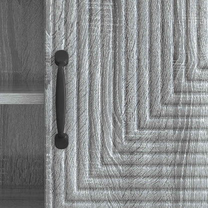 TV-kast Grijs sonoma 102 x 34,5 x 50 cm Bewerkt hout