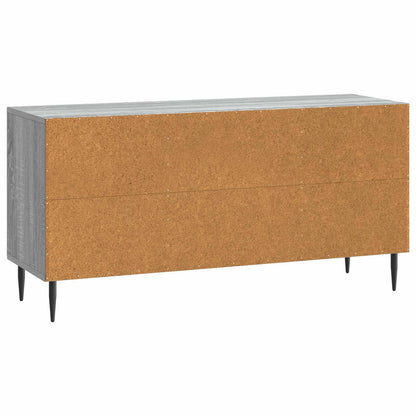 TV-kast Grijs sonoma 102 x 34,5 x 50 cm Bewerkt hout