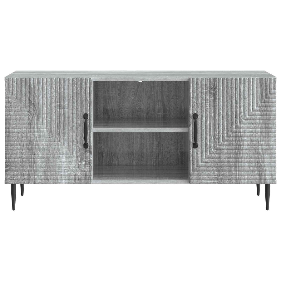 TV-kast Grijs sonoma 102 x 34,5 x 50 cm Bewerkt hout