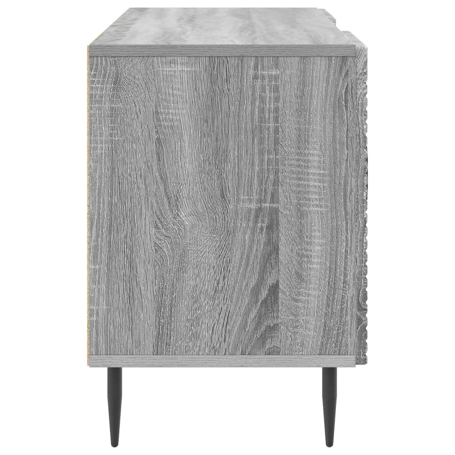 TV-kast Grijs sonoma 102 x 34,5 x 50 cm Bewerkt hout