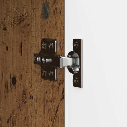 TV-kast Oud hout 102 x 34,5 x 50 cm Bewerkt hout