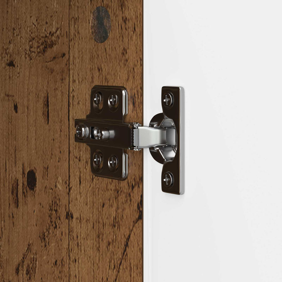 TV-kast Oud hout 102 x 34,5 x 50 cm Bewerkt hout