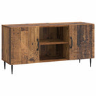 TV-kast 102x34,5x50 cm oud hout bewerkt hout