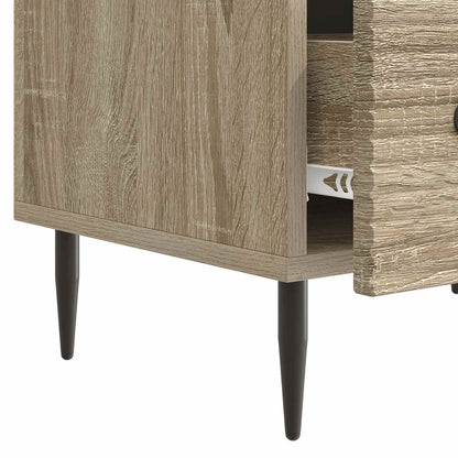 TV-kast met lade Sonoma Eiken 147 x 34,5 x 30 cm Bewerkt hout