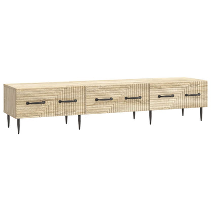 TV-kast met lade Sonoma Eiken 147 x 34,5 x 30 cm Bewerkt hout