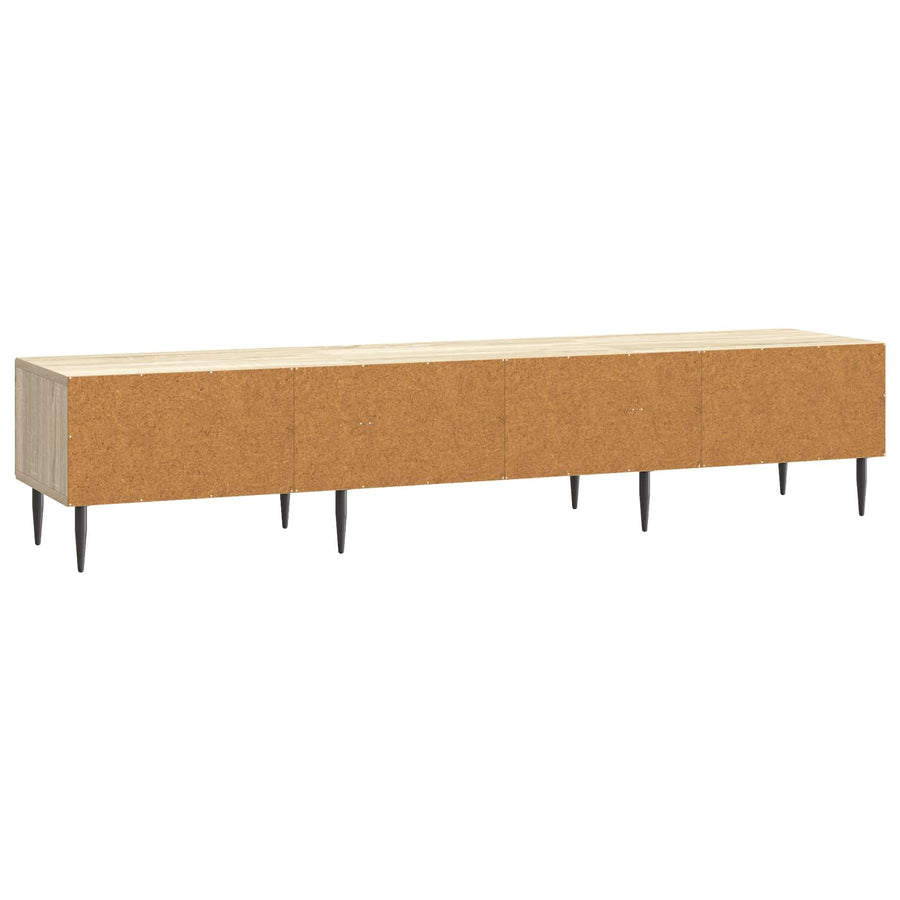 TV-kast met lade Sonoma Eiken 147 x 34,5 x 30 cm Bewerkt hout