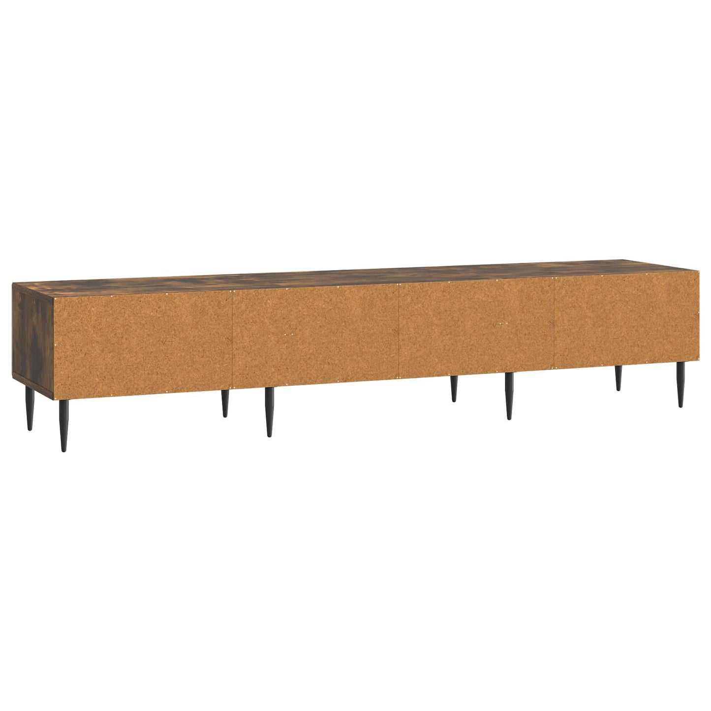 TV-kast met lade Gerookt eiken 147 x 34,5 x 30 cm Bewerkt hout