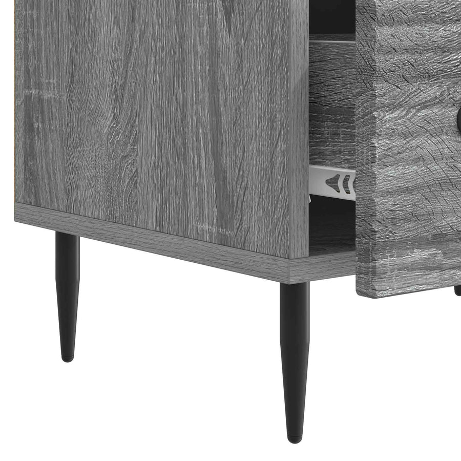 TV-kast met lade Grijs sonoma 147 x 34,5 x 30 cm Bewerkt hout