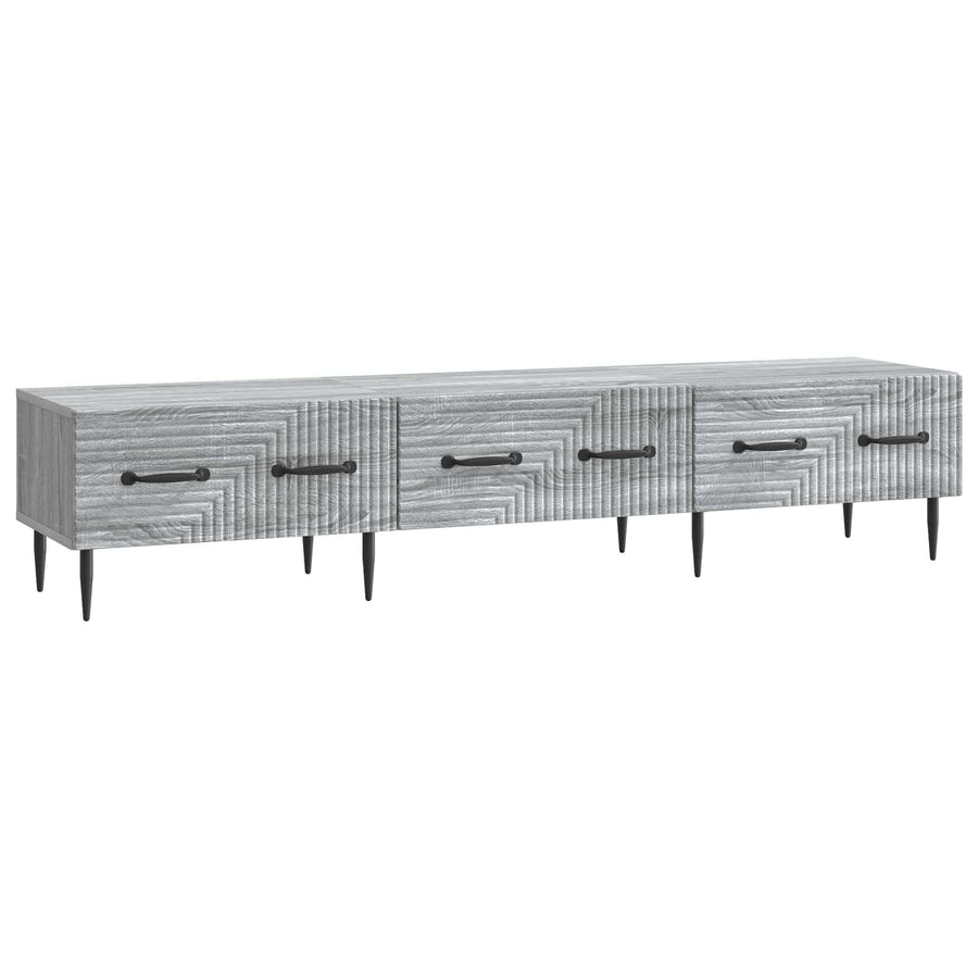 TV-kast met lade Grijs sonoma 147 x 34,5 x 30 cm Bewerkt hout