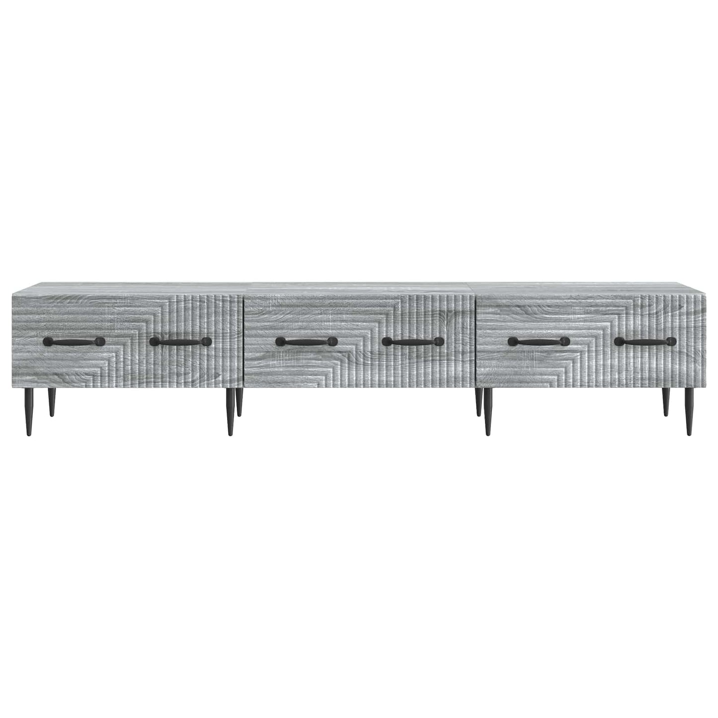 TV-kast met lade Grijs sonoma 147 x 34,5 x 30 cm Bewerkt hout
