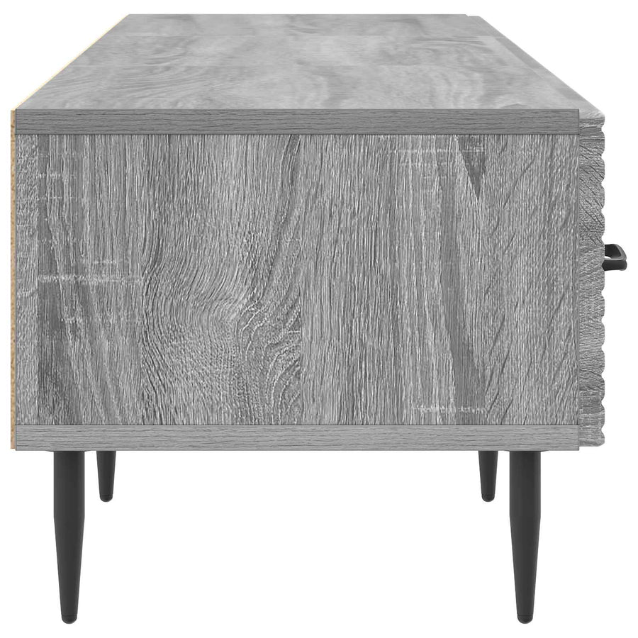 TV-kast met lade Grijs sonoma 147 x 34,5 x 30 cm Bewerkt hout