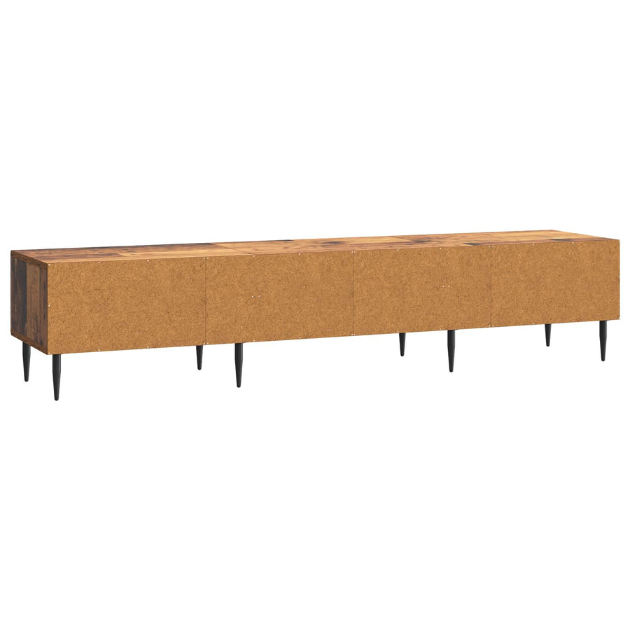 TV-kast met lade Oud hout 147 x 34,5 x 30 cm Bewerkt hout