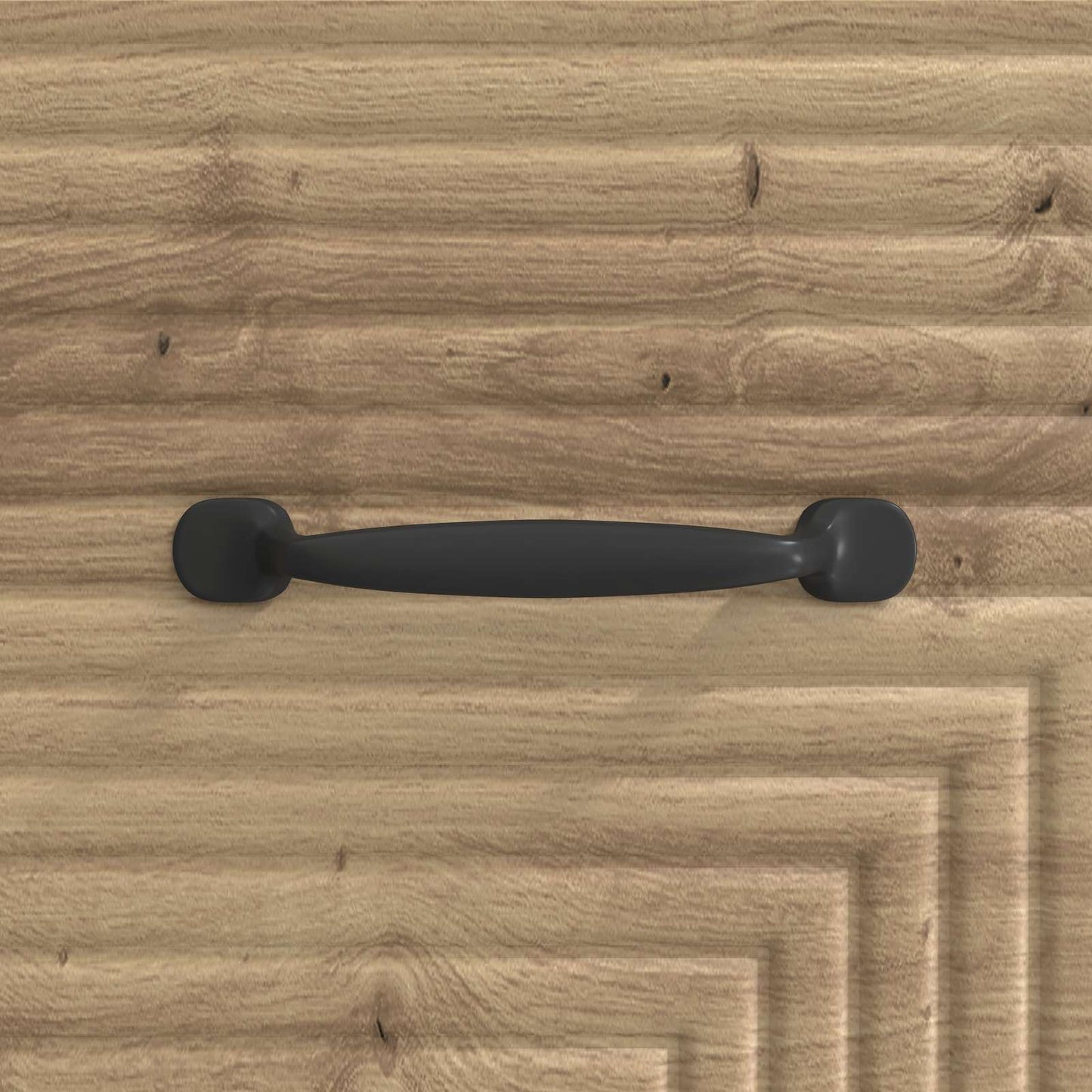TV-kast Artisanaal eiken 147 x 34,5 x 30 cm Bewerkt hout