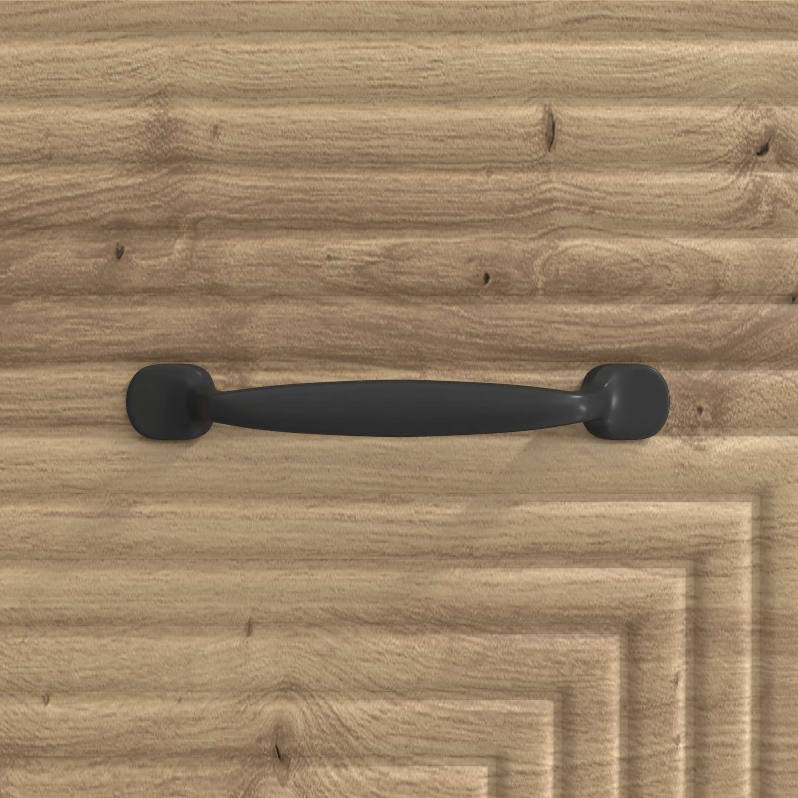 TV-kast Artisanaal eiken 147 x 34,5 x 30 cm Bewerkt hout