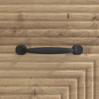 TV-kast Artisanaal eiken 147 x 34,5 x 30 cm Bewerkt hout