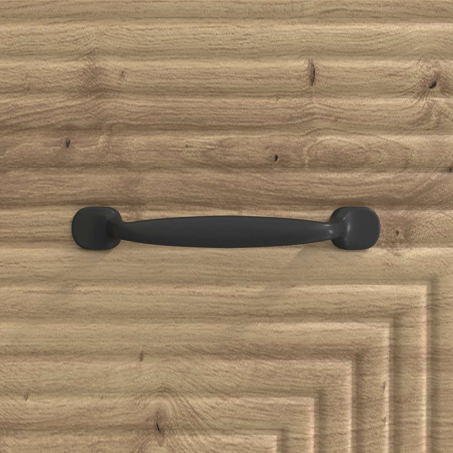 TV-kast Artisanaal eiken 147 x 34,5 x 30 cm Bewerkt hout