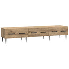TV-kast eiken 147x34,5x30 cm
