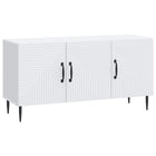 TV-kast 99x34.5x50 cm bewerkt hout wit