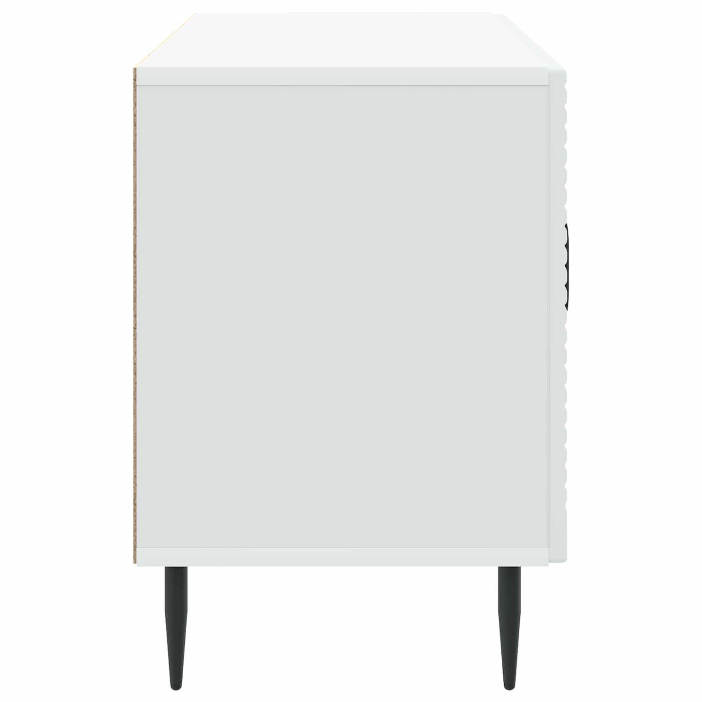 TV-kast Wit 99 x 34,5 x 50 cm Bewerkt hout