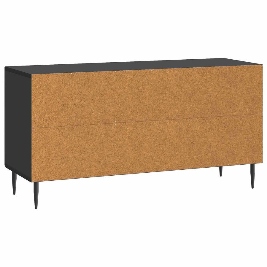 TV-kast Zwart 99 x 34,5 x 50 cm Bewerkt hout