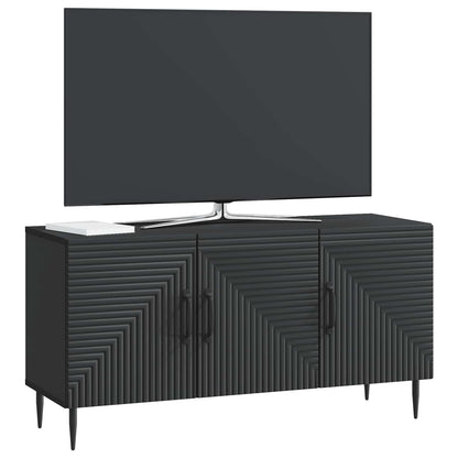 TV-kast Zwart 99 x 34,5 x 50 cm Bewerkt hout