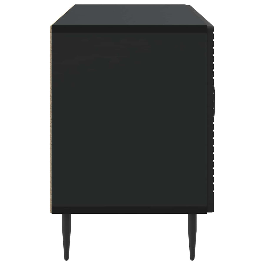 TV-kast Zwart 99 x 34,5 x 50 cm Bewerkt hout