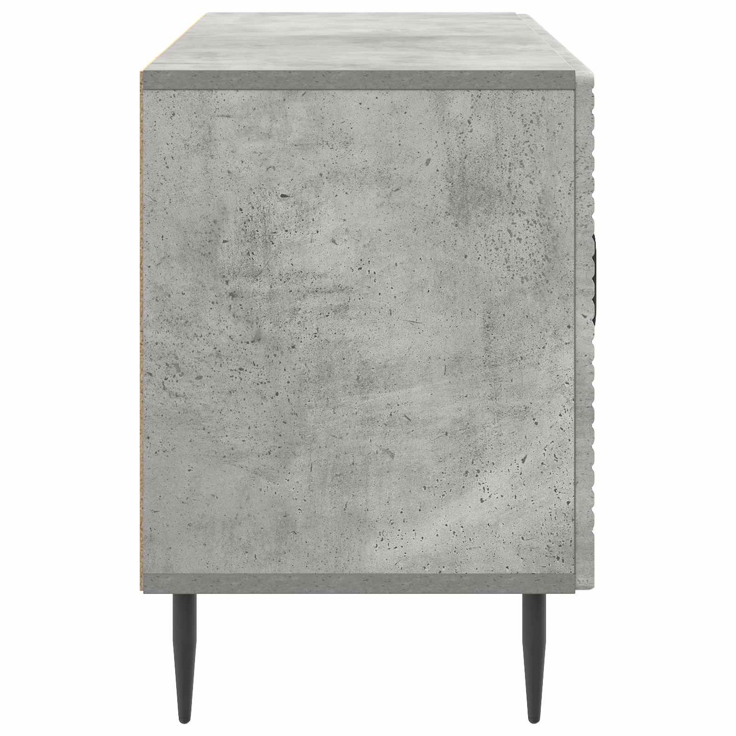 TV-kast Betongrijs 99 x 34,5 x 50 cm Bewerkt hout