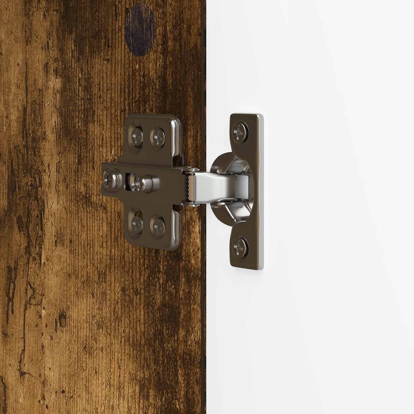 TV-kast Gerookt eiken 99 x 34,5 x 50 cm Bewerkt hout