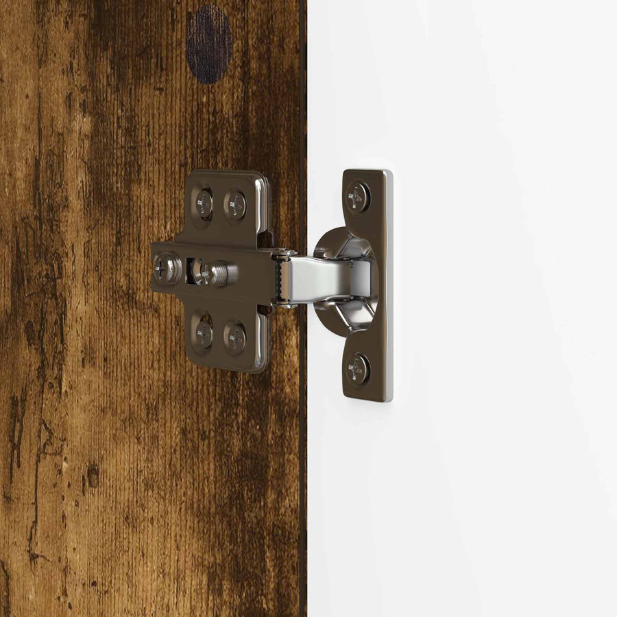 TV-kast Gerookt eiken 99 x 34,5 x 50 cm Bewerkt hout