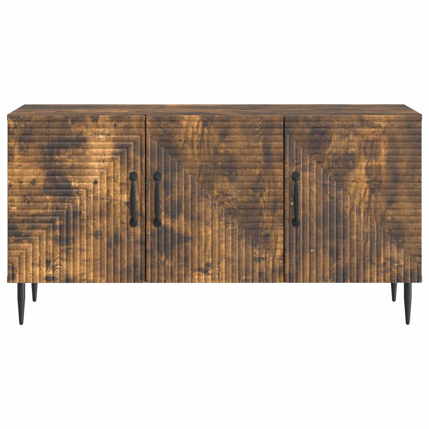 TV-kast Gerookt eiken 99 x 34,5 x 50 cm Bewerkt hout