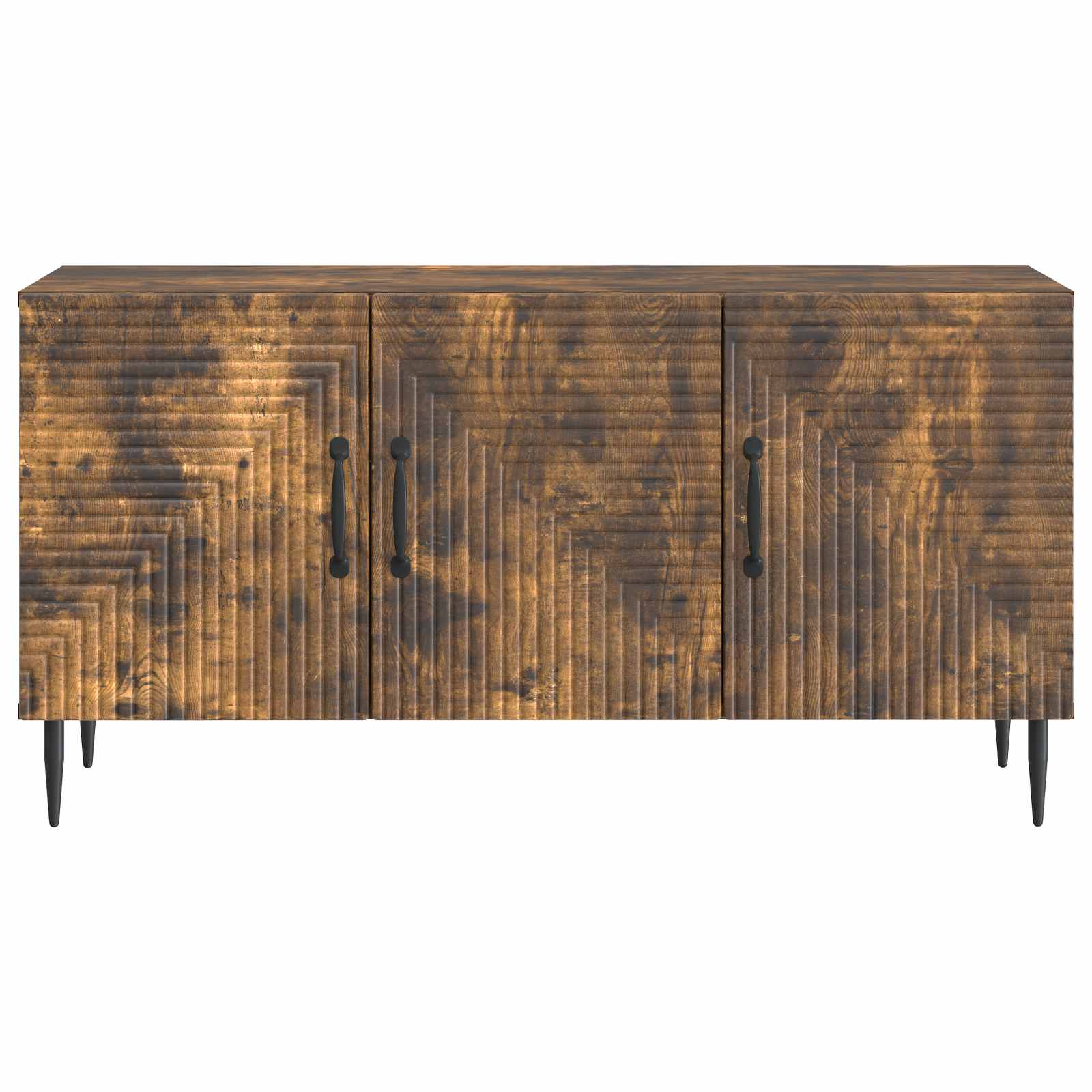 TV-kast Gerookt eiken 99 x 34,5 x 50 cm Bewerkt hout