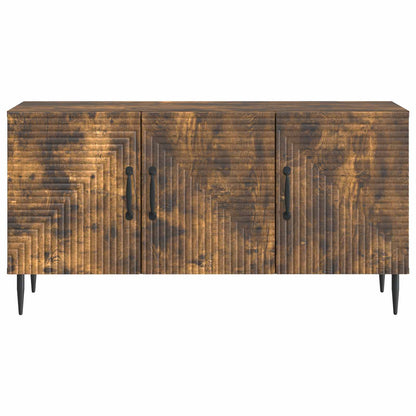 TV-kast Gerookt eiken 99 x 34,5 x 50 cm Bewerkt hout