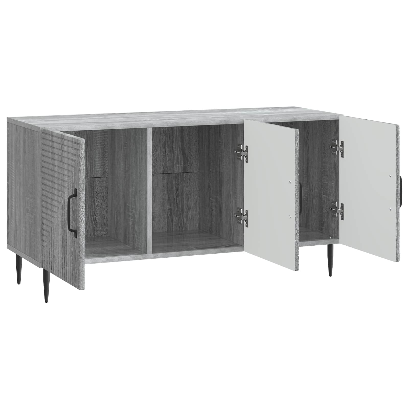 TV-kast Grijs sonoma 99 x 34,5 x 50 cm Bewerkt hout