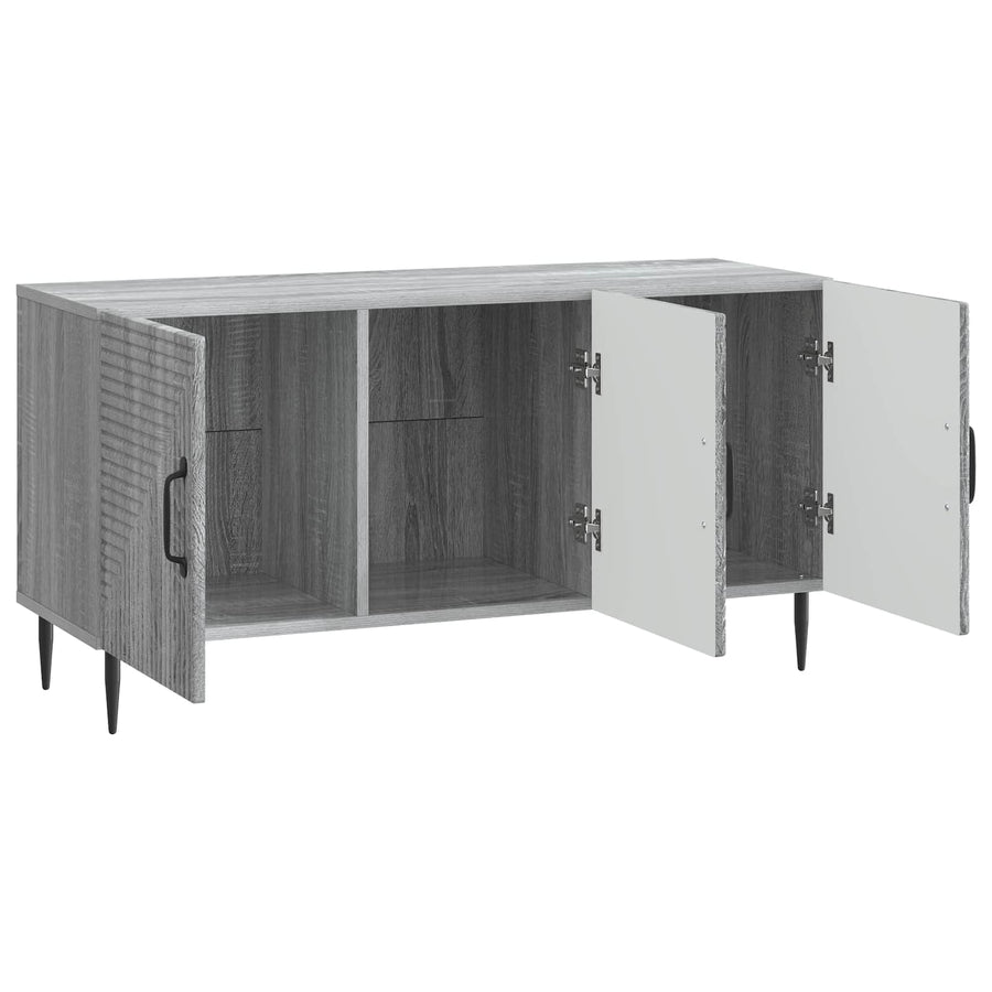 TV-kast Grijs sonoma 99 x 34,5 x 50 cm Bewerkt hout