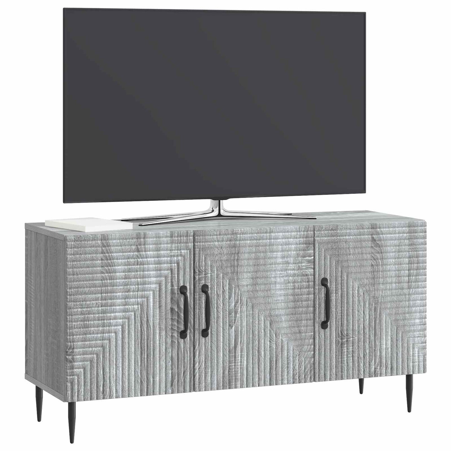 TV-kast Grijs sonoma 99 x 34,5 x 50 cm Bewerkt hout
