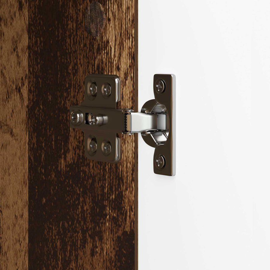 TV-kast Oud hout 99 x 34,5 x 50 cm Bewerkt hout