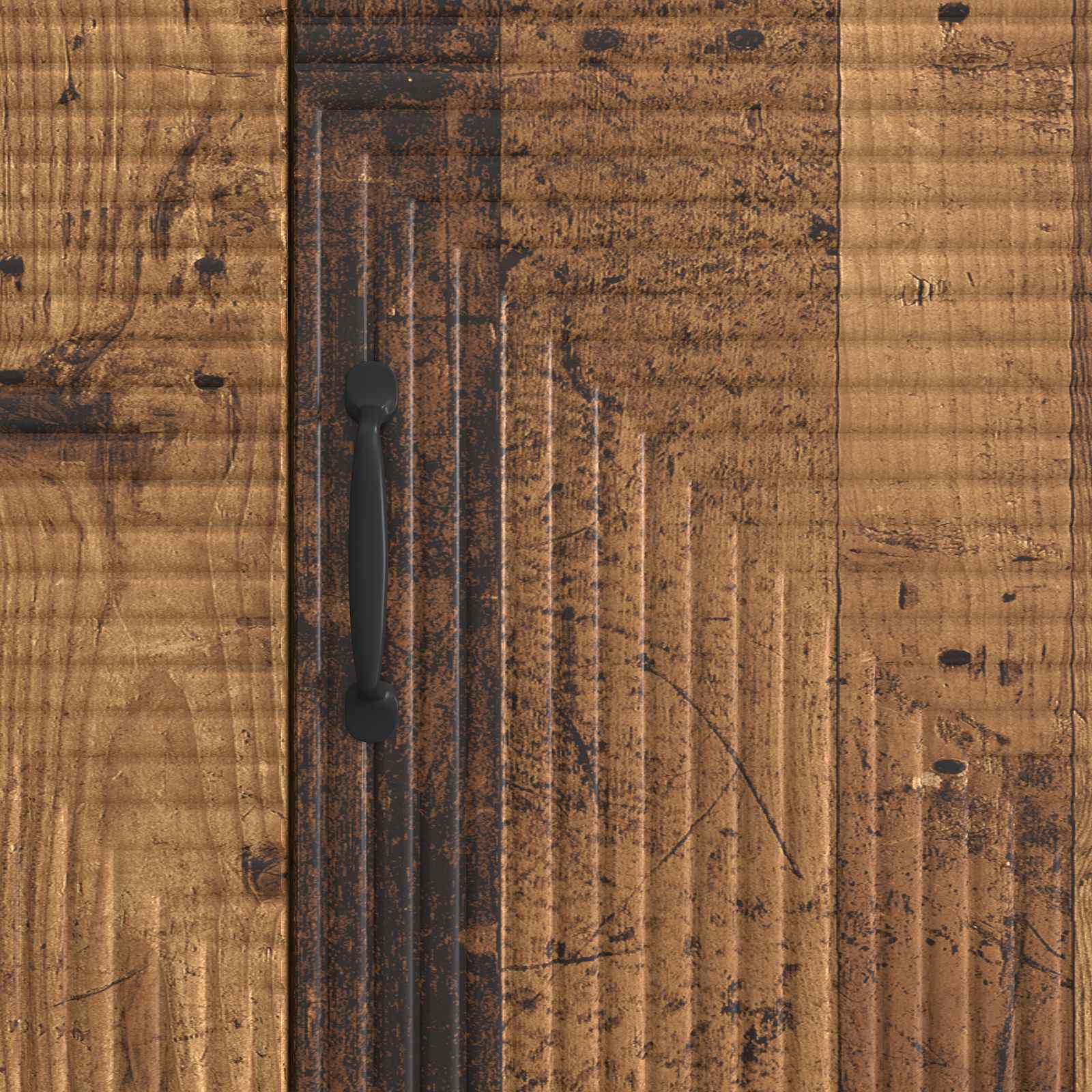 TV-kast Oud hout 99 x 34,5 x 50 cm Bewerkt hout