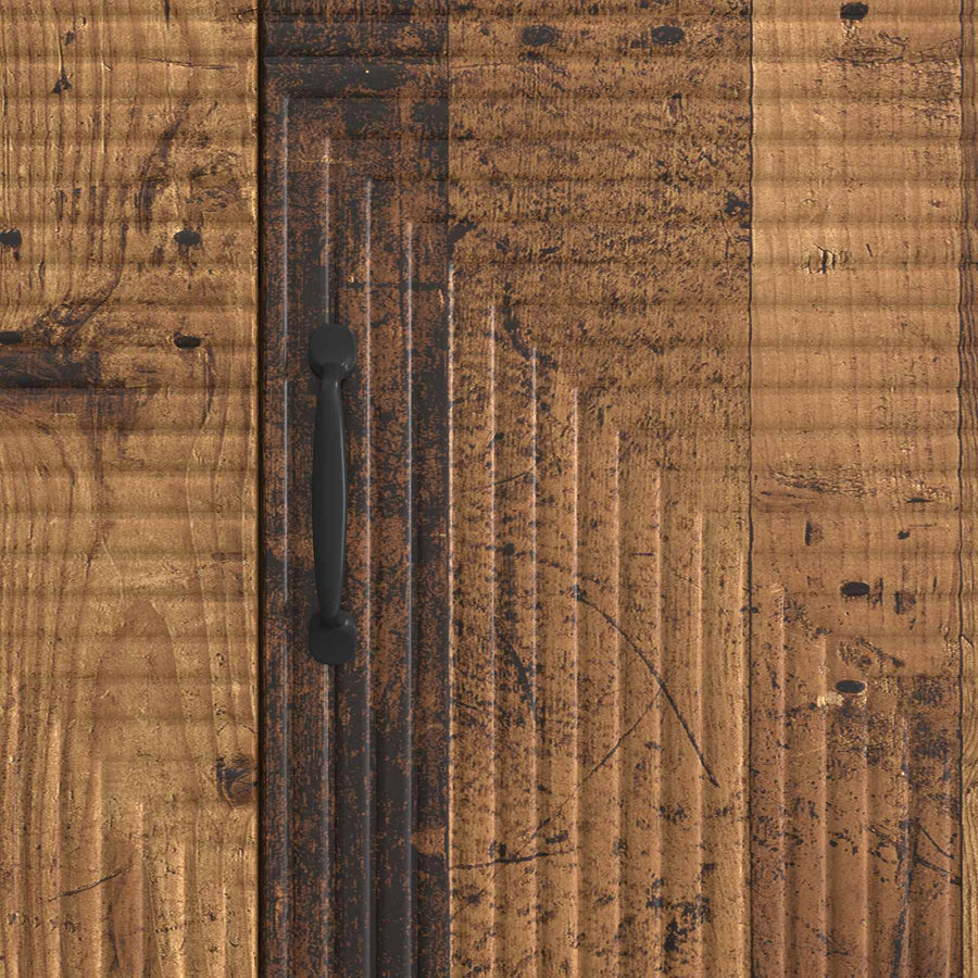 TV-kast Oud hout 99 x 34,5 x 50 cm Bewerkt hout