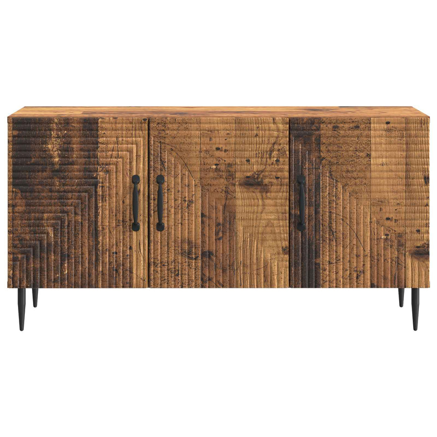 TV-kast Oud hout 99 x 34,5 x 50 cm Bewerkt hout