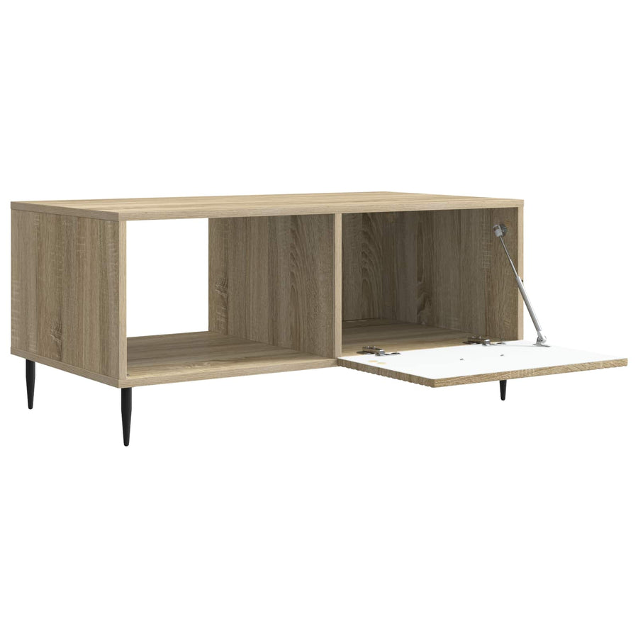 Salontafel Sonoma Eiken 90 x 50 x 40 cm Bewerkt hout