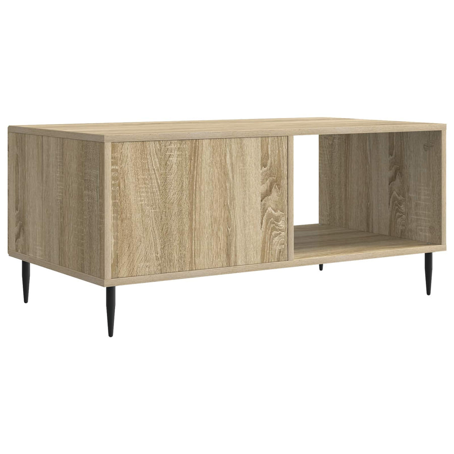 Salontafel Sonoma Eiken 90 x 50 x 40 cm Bewerkt hout