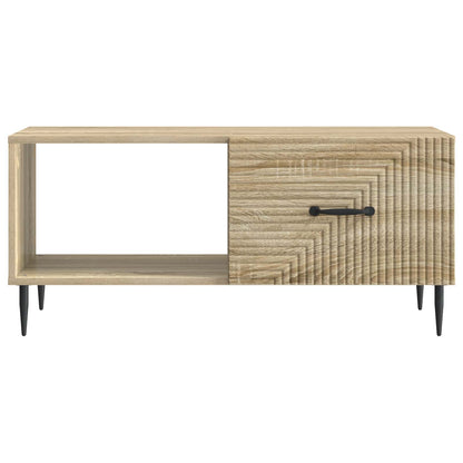 Salontafel Sonoma Eiken 90 x 50 x 40 cm Bewerkt hout