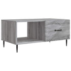 Salontafel grijs sonoma 90x50x40 cm bewerkt hout
