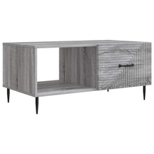 Salontafel Grijs sonoma 90 x 50 x 40 cm Bewerkt hout